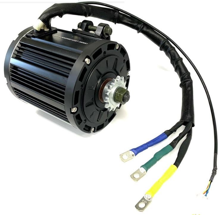 QS138 90H Mid Drive Electric Motor - High Performance Zero Emission Racing  Components