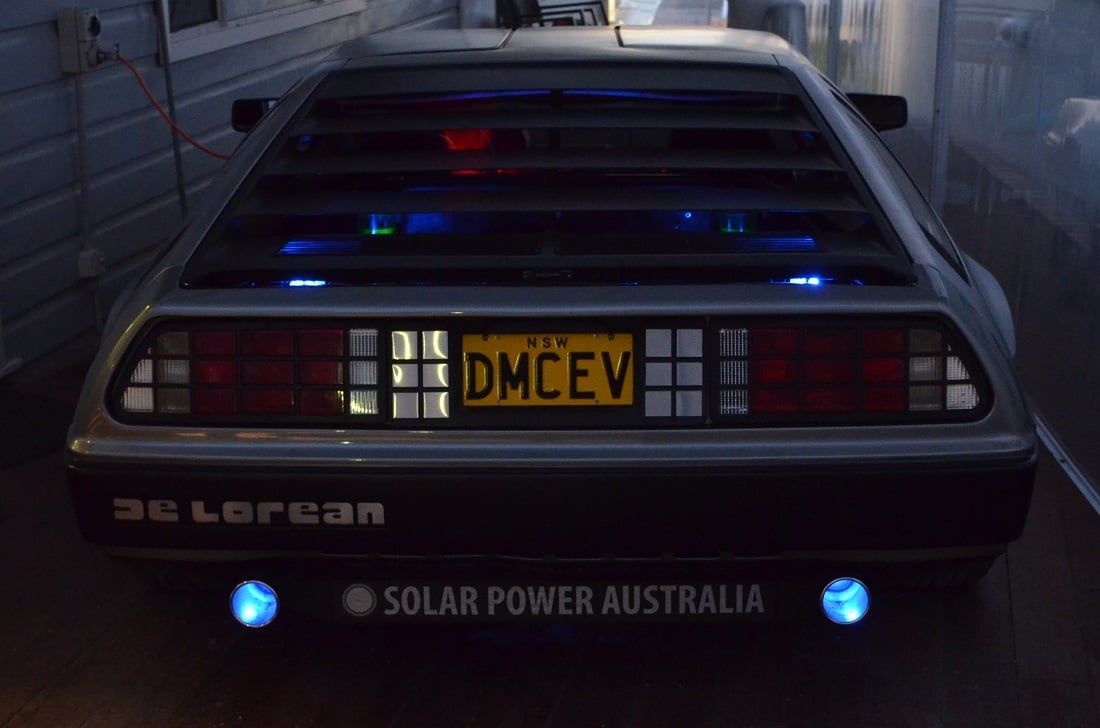 ELMOFO Electric Delorean DMCEV - High Performance Zero Emission Racing ...